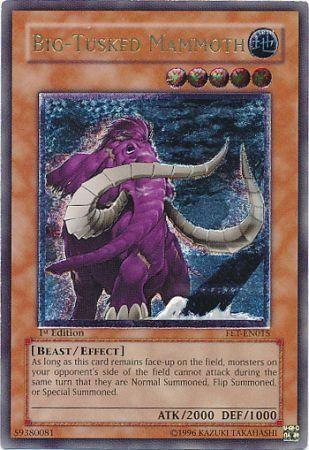 Big-Tusked Mammoth [FET-EN015] Ultimate Rare - Doe's Cards