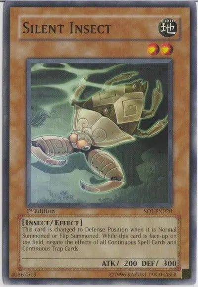 Silent Insect [SOI-EN020] Common - Doe's Cards