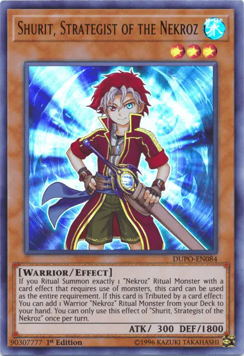 Shurit, Strategist of the Nekroz [DUPO-EN084] Ultra Rare - Doe's Cards