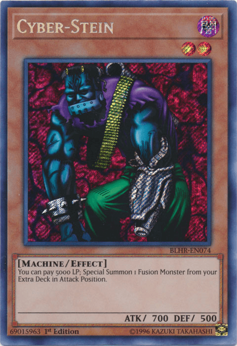 Cyber-Stein [BLHR-EN074] Secret Rare - Doe's Cards