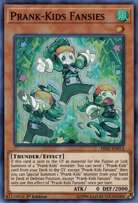 Prank-Kids Fansies [HISU-EN014] Super Rare - Doe's Cards