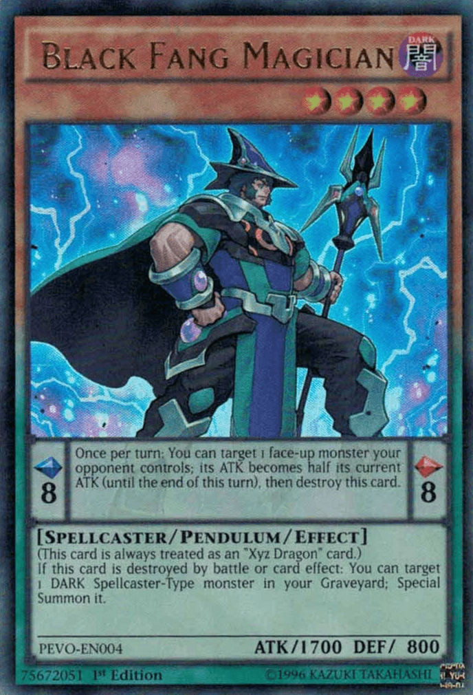 Black Fang Magician [PEVO-EN004] Ultra Rare - Doe's Cards