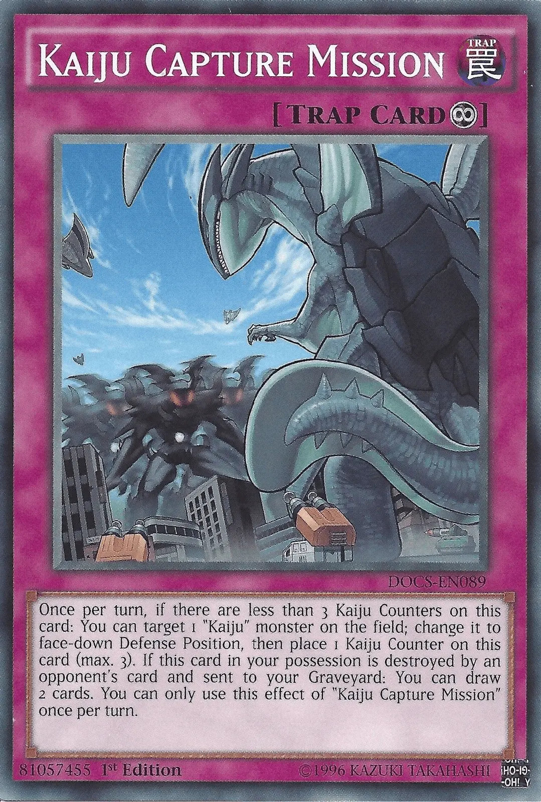 Kaiju Capture Mission [DOCS-EN089] Common - Doe's Cards