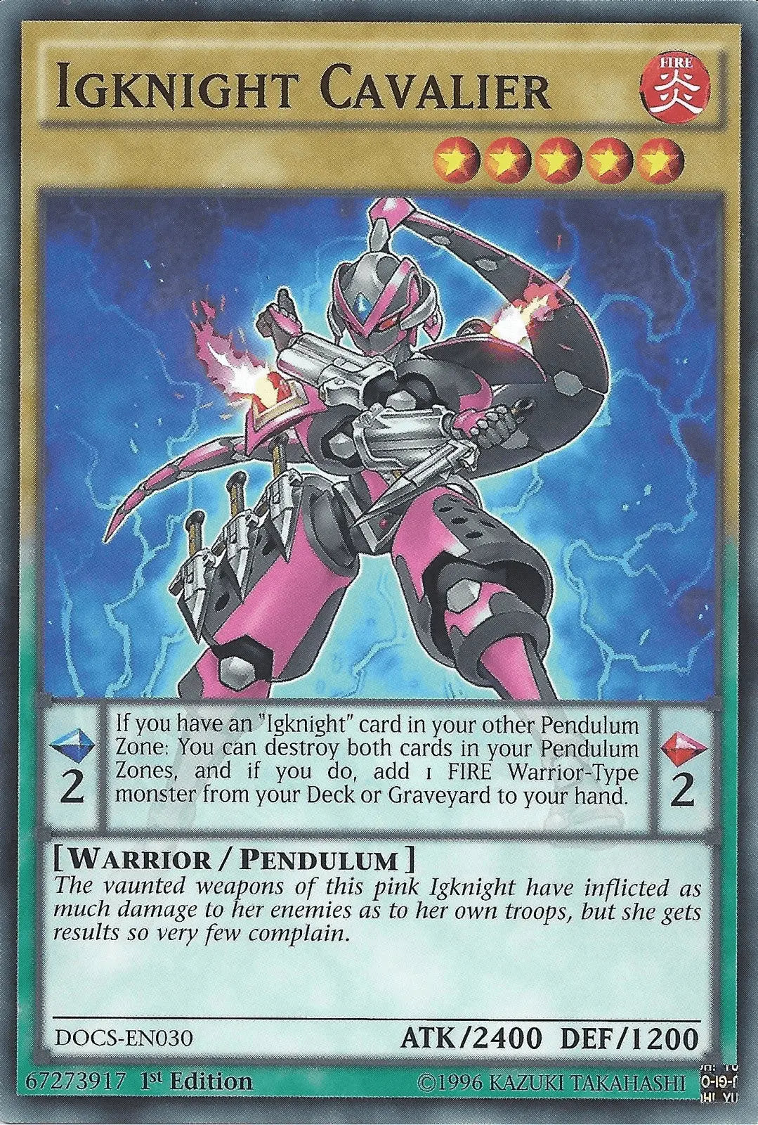 Igknight Cavalier [DOCS-EN030] Common - Doe's Cards