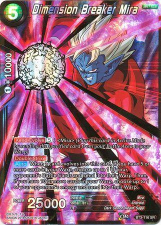 Dimension Breaker Mira (BT3-116) [Cross Worlds] - Doe's Cards