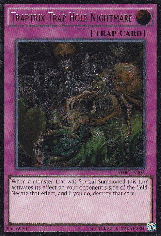 Traptrix Trap Hole Nightmare [AP06-EN003] Ultimate Rare - Doe's Cards