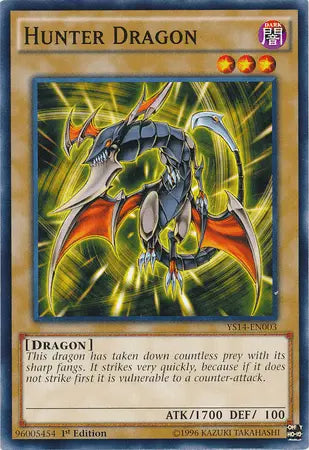 Hunter Dragon [YS14-EN003] Common - Doe's Cards