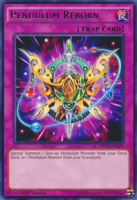 Pendulum Reborn [MP16-EN229] Rare - Doe's Cards
