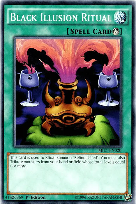 Black Illusion Ritual [MIL1-EN020] Common - Doe's Cards