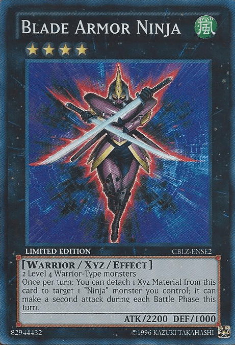 Blade Armor Ninja [CBLZ-ENSE2] Super Rare - Doe's Cards