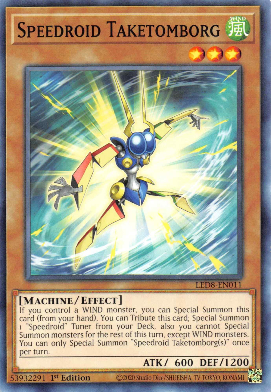 Speedroid Taketomborg [LED8-EN011] Common - Doe's Cards