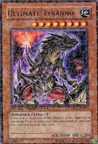 Ultimate Tyranno [DT02-EN059] Rare - Doe's Cards