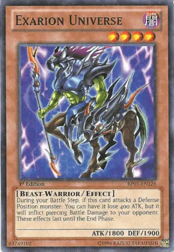 Exarion Universe [BP01-EN126] Starfoil Rare - Doe's Cards