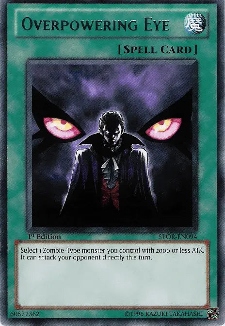 Overpowering Eye [STOR-EN094] Rare - Doe's Cards