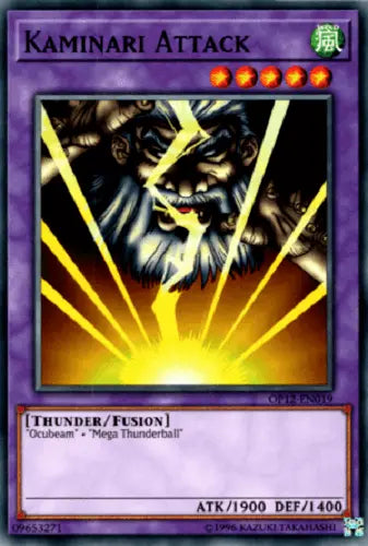 Kaminari Attack [OP12-EN019] Common - Doe's Cards