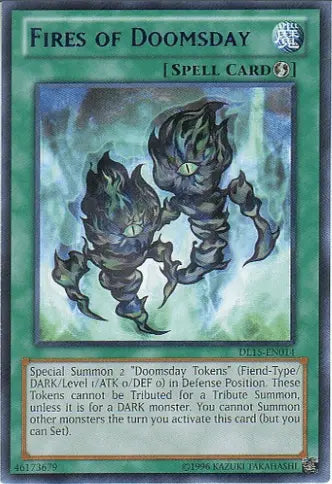 Fires of Doomsday (Purple) [DL15-EN014] Rare - Doe's Cards
