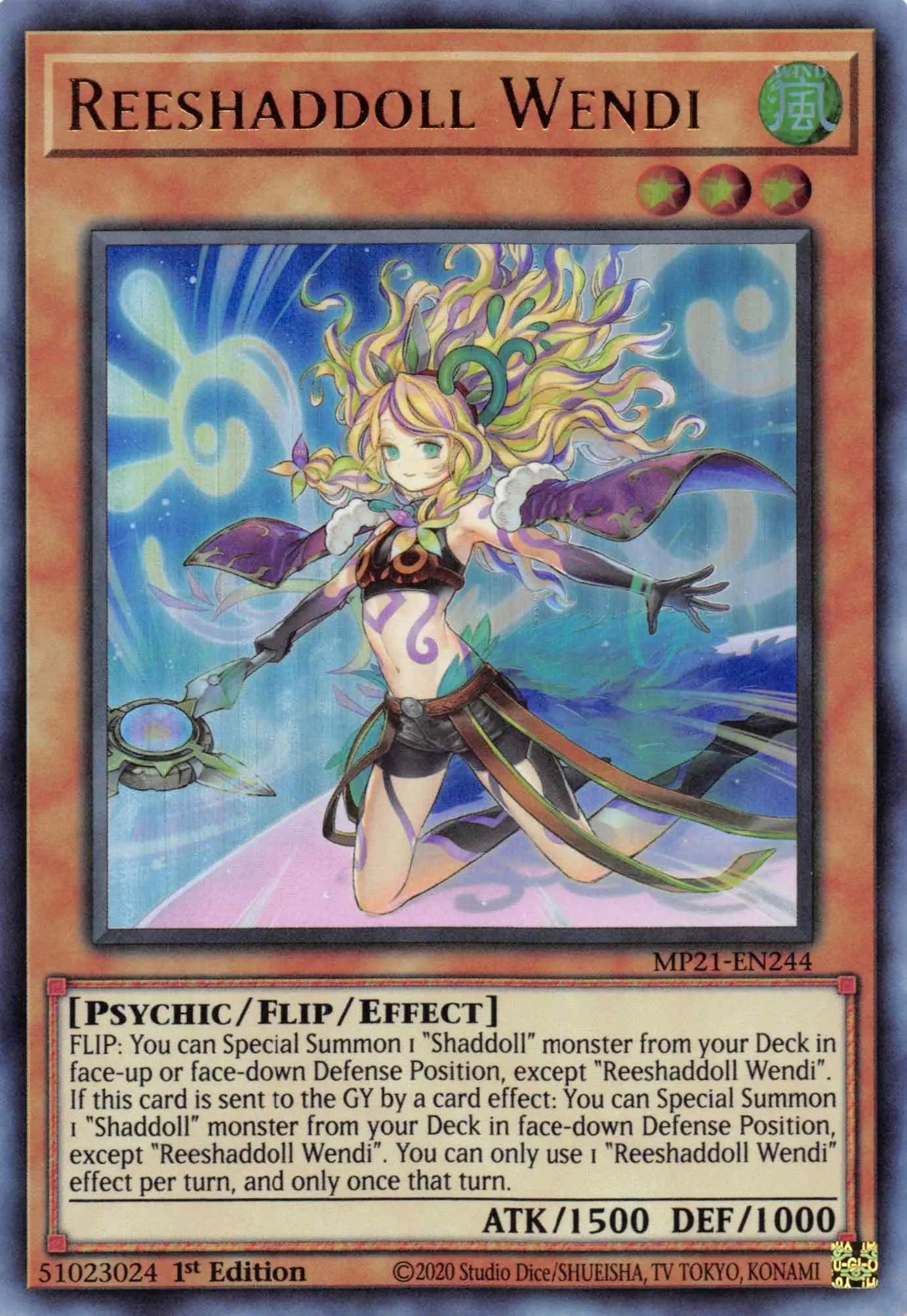 Reeshaddoll Wendi [MP21-EN244] Ultra Rare - Doe's Cards