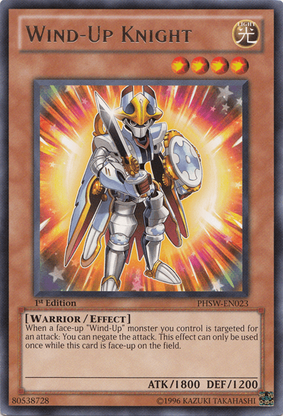 Wind-Up Knight [PHSW-EN023] Rare - Doe's Cards