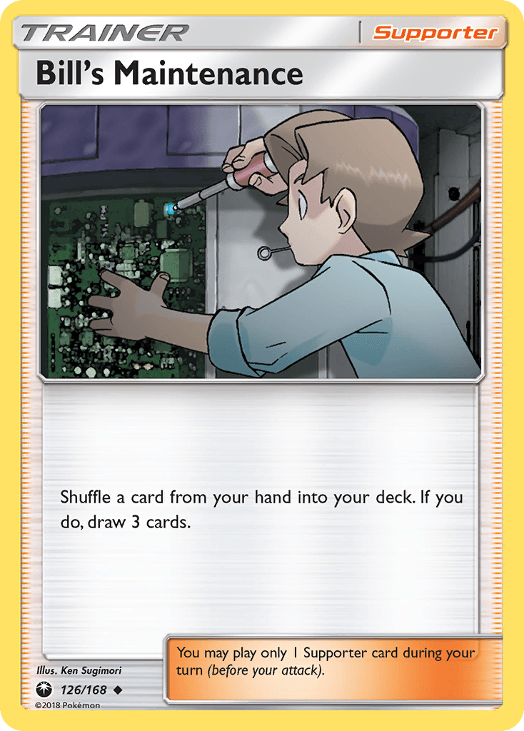 Bill's Maintenance (126/168) [Sun & Moon: Celestial Storm] - Doe's Cards