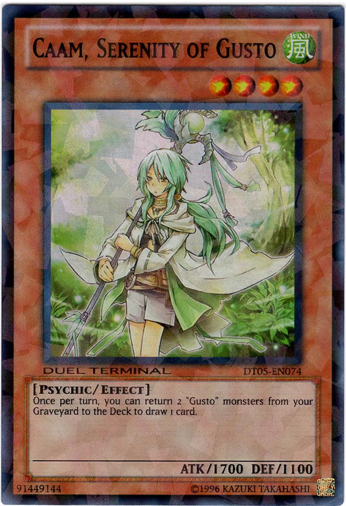 Caam, Serenity of Gusto [DT05-EN074] Super Rare - Doe's Cards