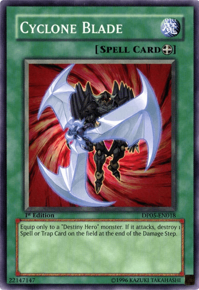 Cyclone Blade [DP05-EN018] Common - Doe's Cards