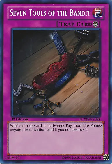 Seven Tools of the Bandit [LCYW-EN089] Secret Rare - Doe's Cards