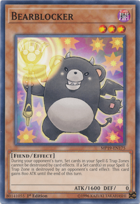 Bearblocker [MP19-EN175] Common - Doe's Cards