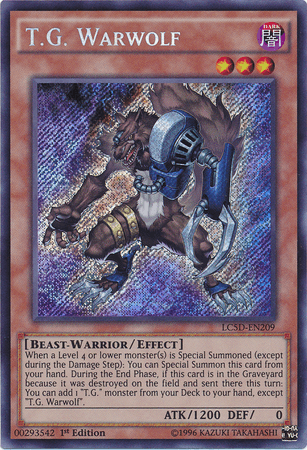 T.G. Warwolf [LC5D-EN209] Secret Rare - Doe's Cards