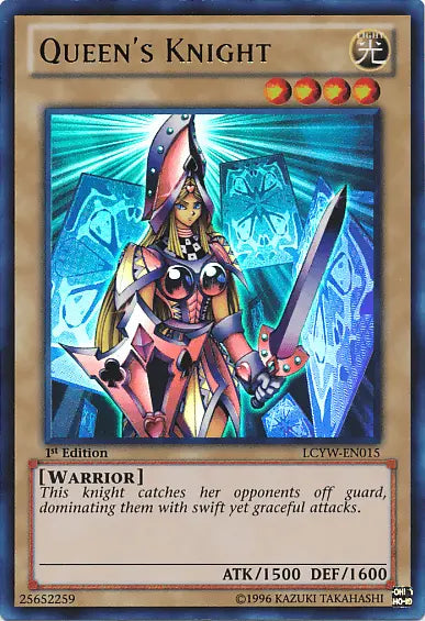 Queen's Knight [LCYW-EN015] Ultra Rare - Doe's Cards