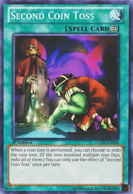 Second Coin Toss [LCJW-EN268] Common - Doe's Cards