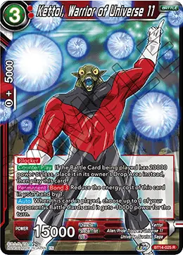 Kettol, Warrior of Universe 11 (BT14-025) [Cross Spirits] - Doe's Cards