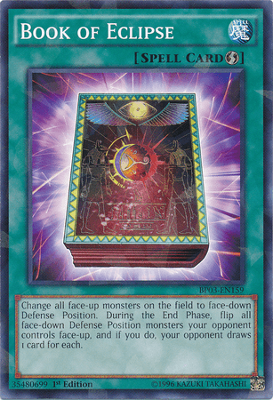 Book of Eclipse [BP03-EN159] Shatterfoil Rare - Doe's Cards