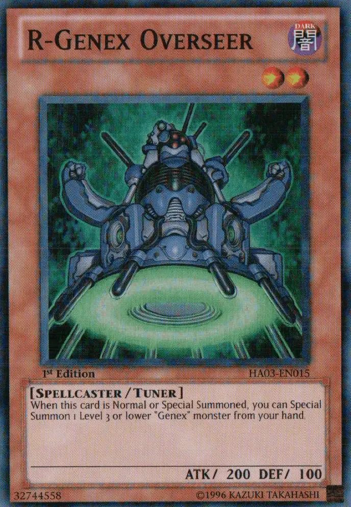 R-Genex Overseer [HA03-EN015] Super Rare - Doe's Cards