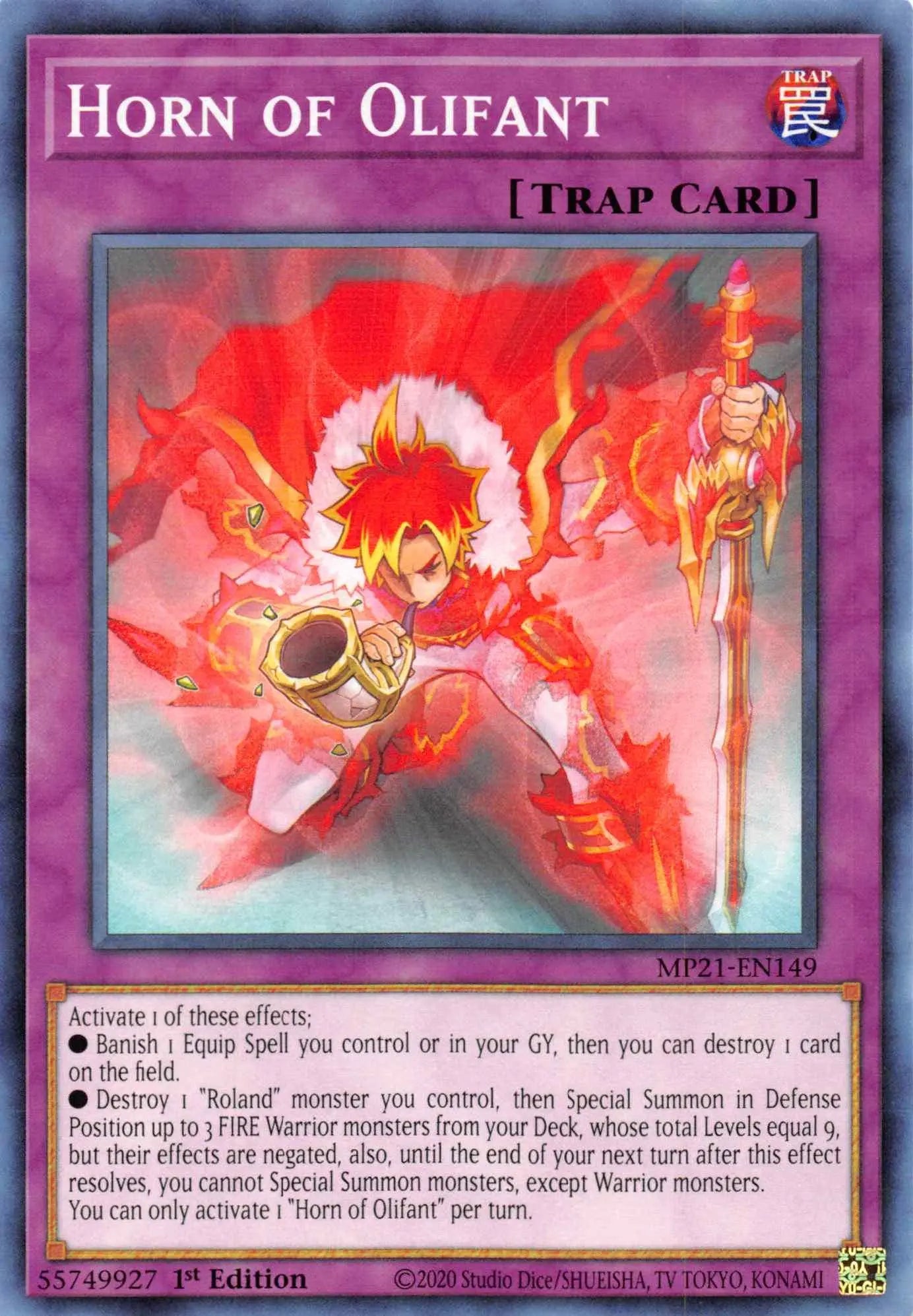 Horn of Olifant [MP21-EN149] Common - Doe's Cards