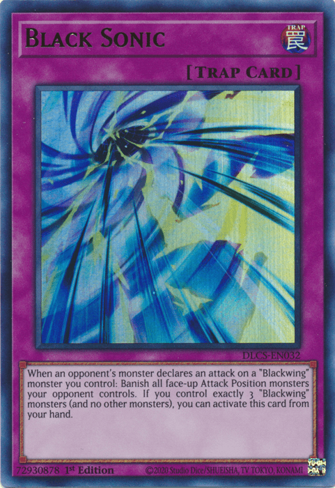 Black Sonic [DLCS-EN032] Ultra Rare - Doe's Cards