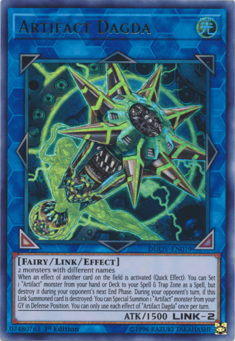 Artifact Dagda [DUOV-EN019] Ultra Rare - Doe's Cards