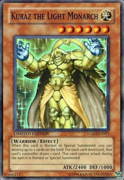 Kuraz the Light Monarch [LODT-ENSE1] Super Rare - Doe's Cards