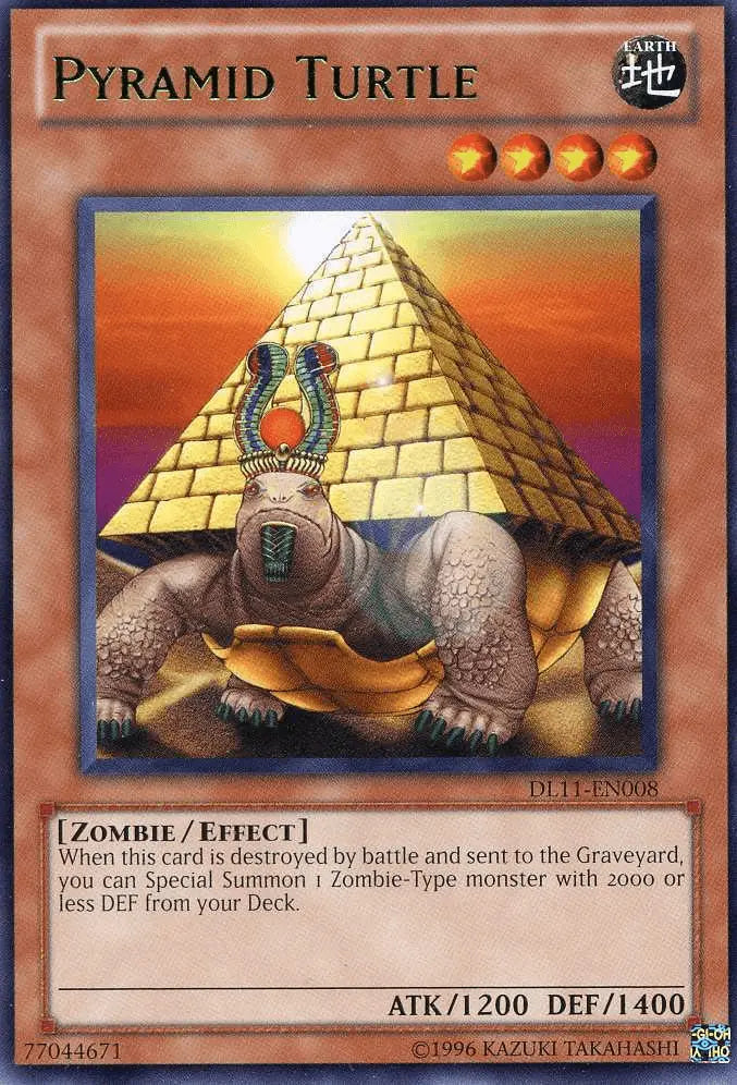 Pyramid Turtle (Green) [DL11-EN008] Rare - Doe's Cards