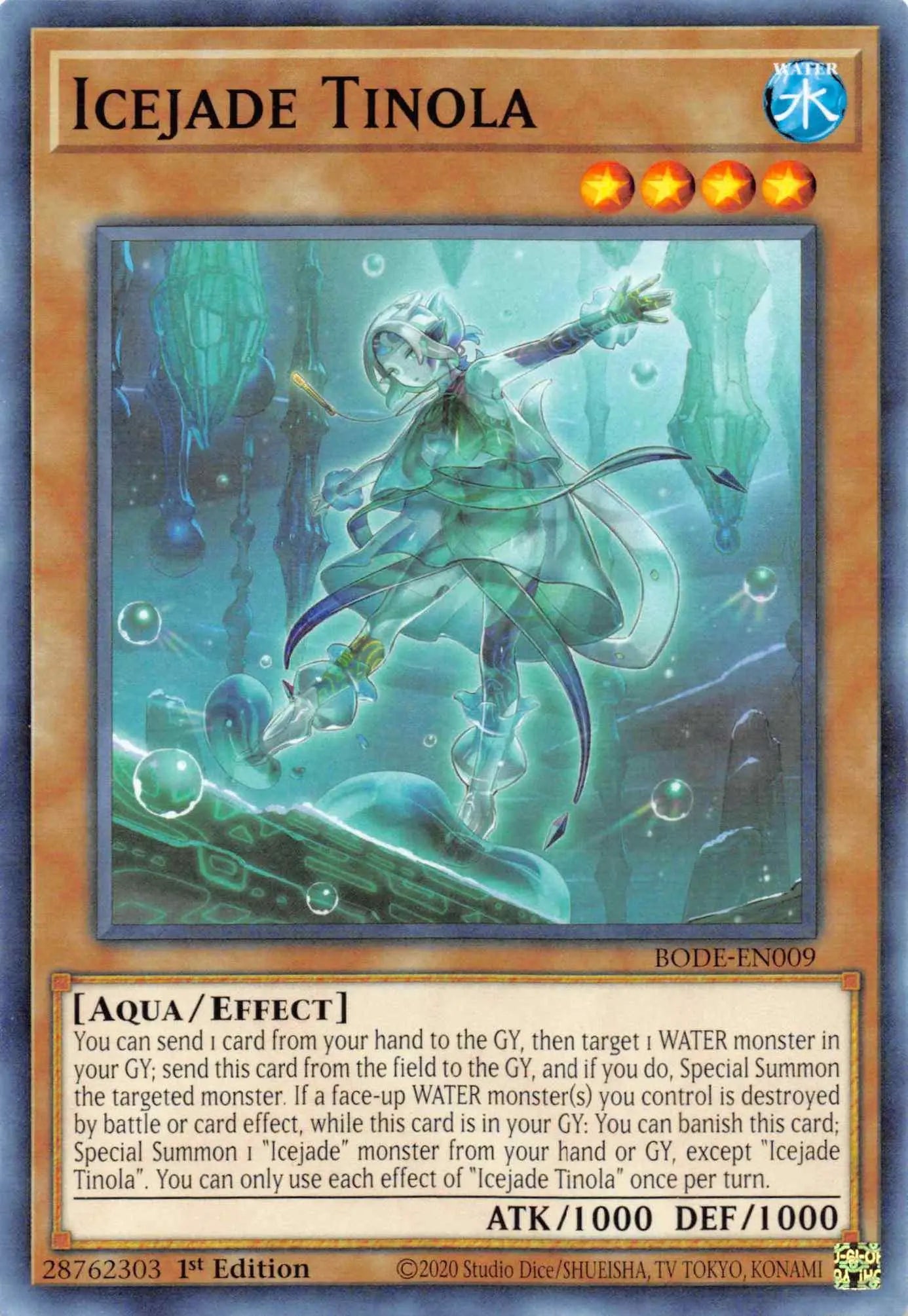Icejade Tinola [BODE-EN009] Common - Doe's Cards