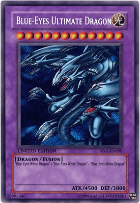 Blue-Eyes Ultimate Dragon [RP01-EN000] Secret Rare - Doe's Cards