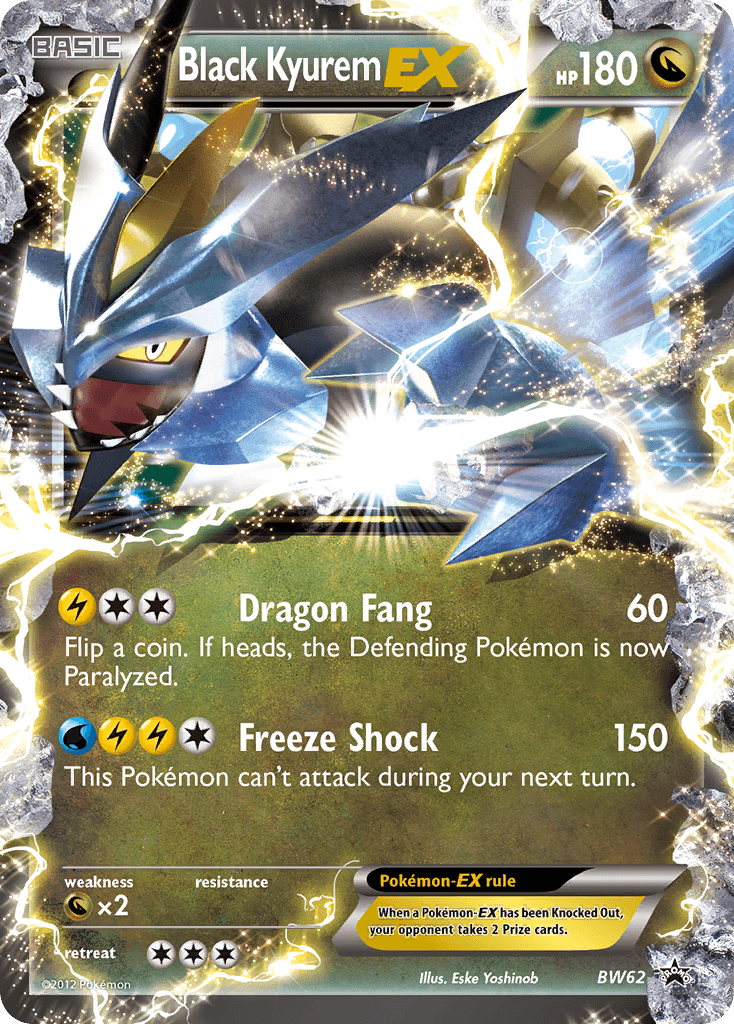 Black Kyurem EX (BW62) [Black & White: Black Star Promos] - Doe's Cards