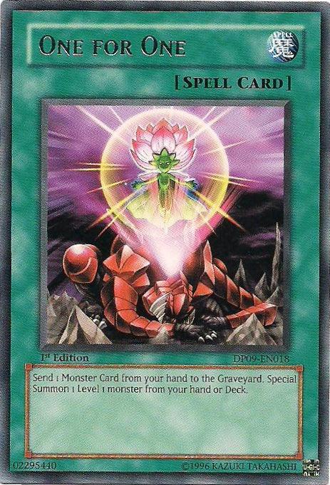 One for One [DP09-EN018] Rare - Doe's Cards