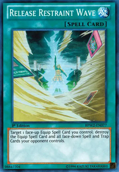 Release Restraint Wave [BPW2-EN077] Super Rare - Doe's Cards