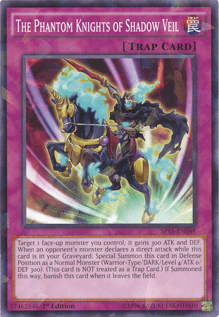 The Phantom Knights of Shadow Veil [SP15-EN048] Shatterfoil Rare - Doe's Cards