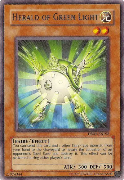 Herald of Green Light [DR04-EN198] Common - Doe's Cards