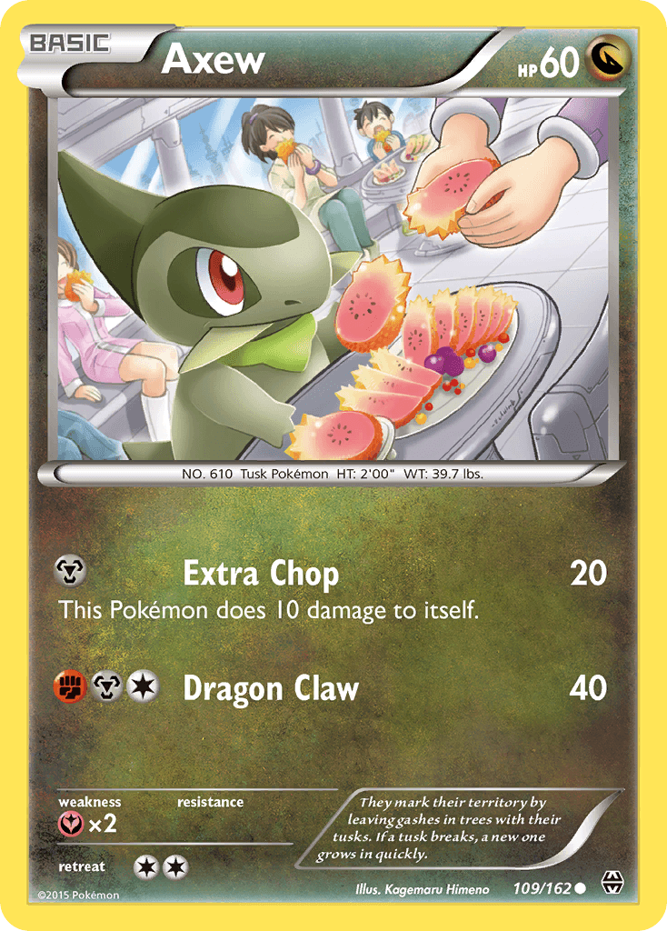 Axew (109/162) [XY: BREAKthrough] - Doe's Cards