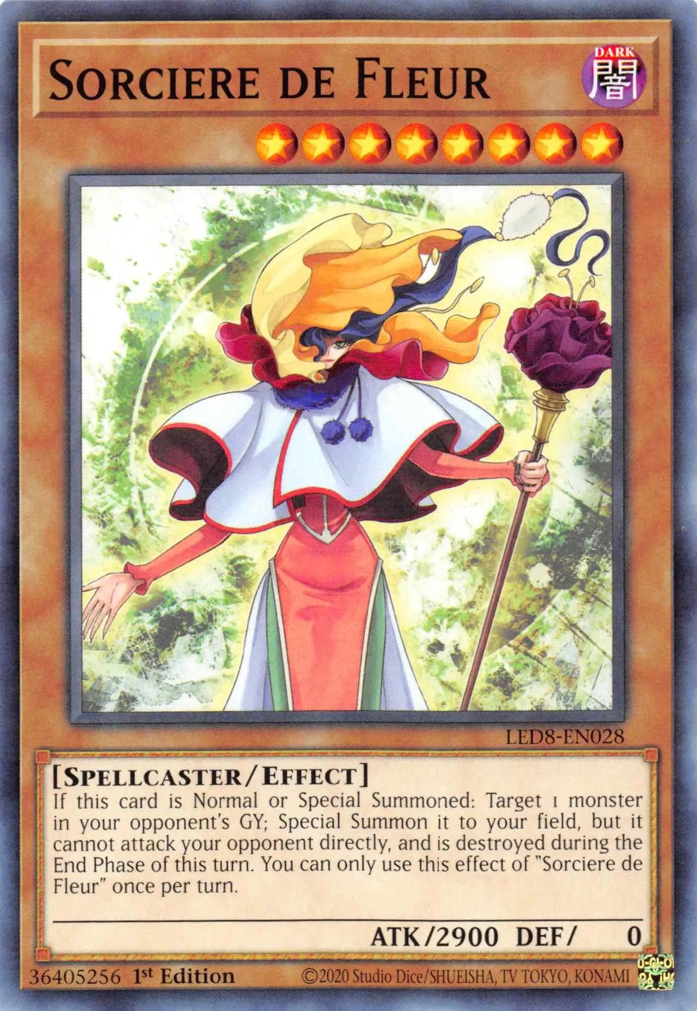 Sorciere de Fleur [LED8-EN028] Common - Doe's Cards