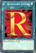 R - Righteous Justice [SGX1-ENA17] Common - Doe's Cards