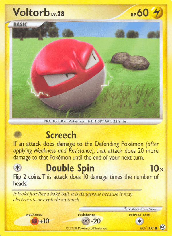 Voltorb (80/100) [Diamond & Pearl: Stormfront] - Doe's Cards