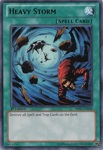 Heavy Storm [BP01-EN038] Rare - Doe's Cards